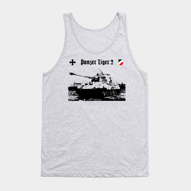 panzer tiger 2 Tank Top by bumblethebee